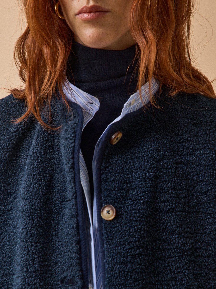 Veste sans manches en sherpa femme – Image 6