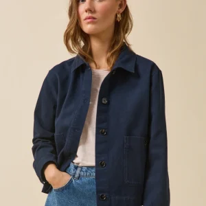 Veste worker femme coton biologique