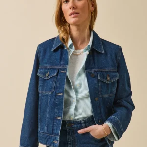 Veste en jean femme coton biologique
