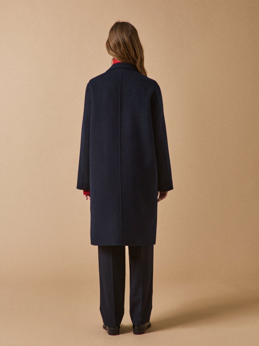 Manteau lainage double face femme – Image 3