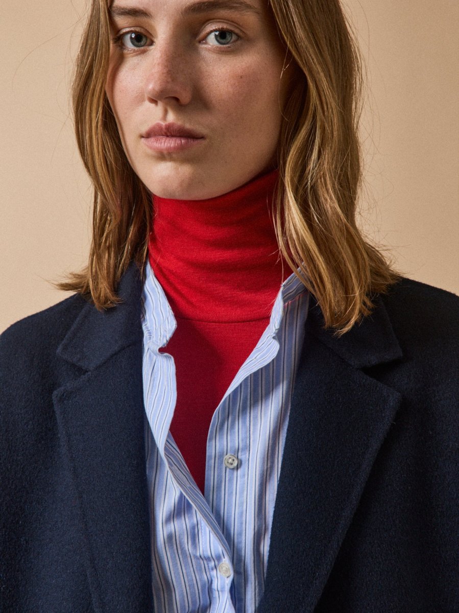 Manteau lainage double face femme – Image 4