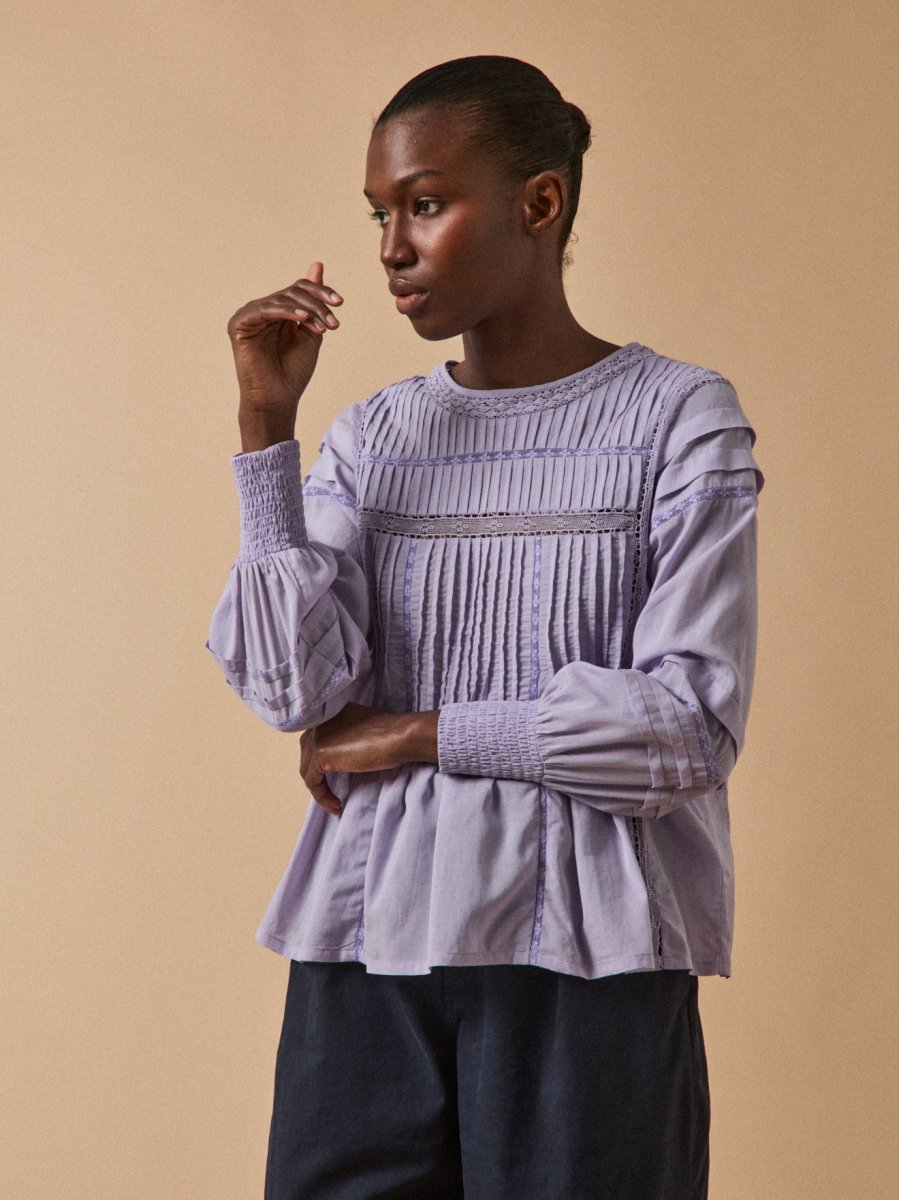 Blouse romantique femme