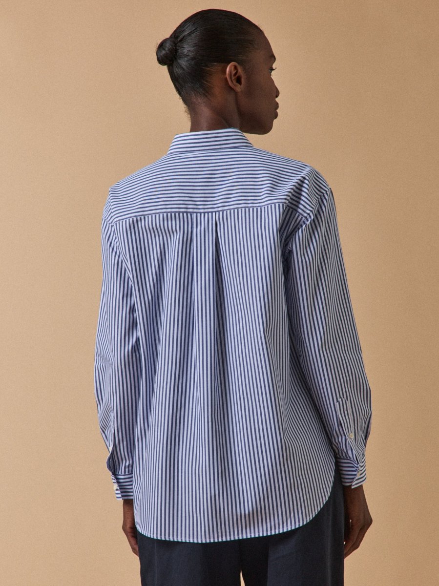 Chemise rayée femme coton biologique – Image 5