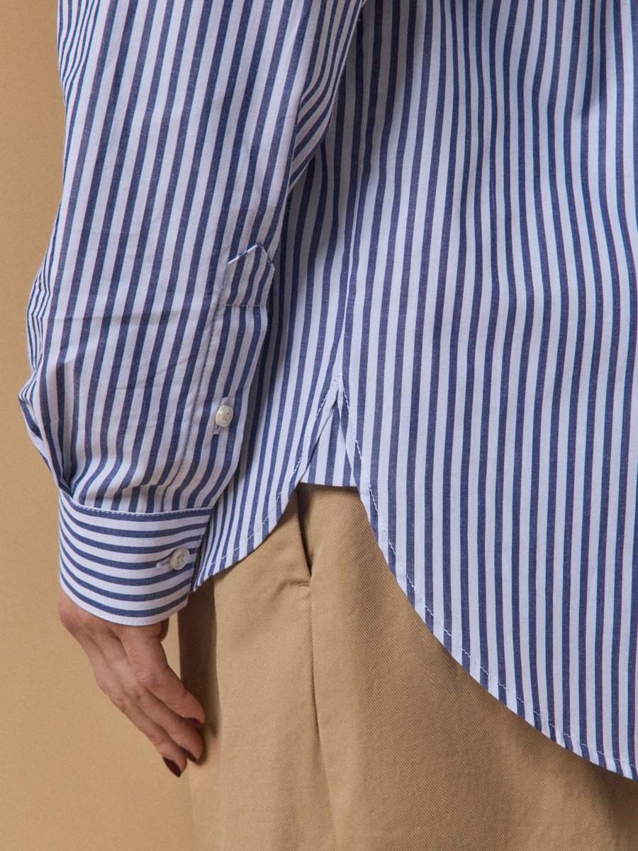 Chemise rayée femme coton biologique – Image 8