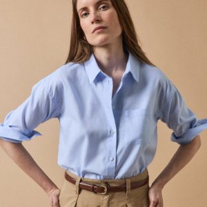Chemise Oxford femme coton biologique