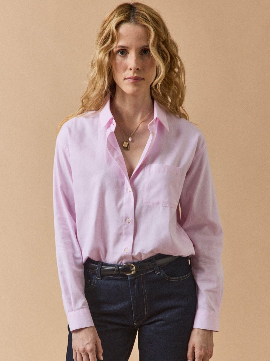 Chemise Oxford femme coton biologique