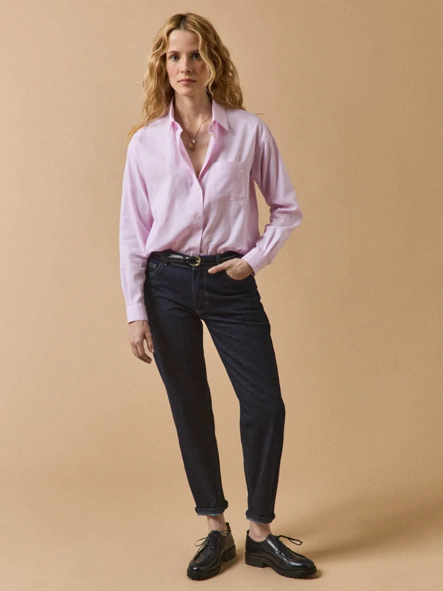 Chemise Oxford femme coton biologique – Image 6