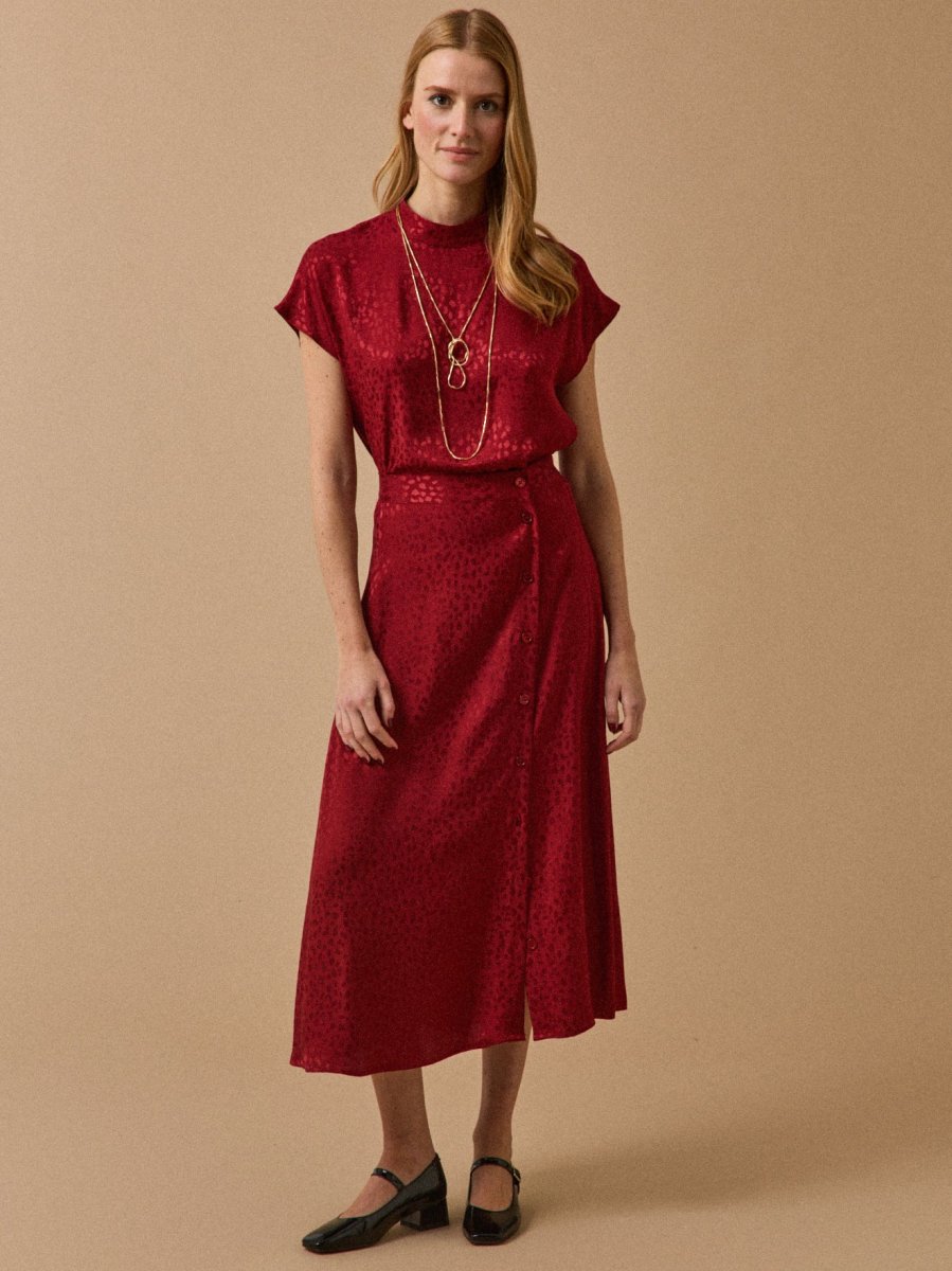 Top jacquard sans manches femme – Image 6