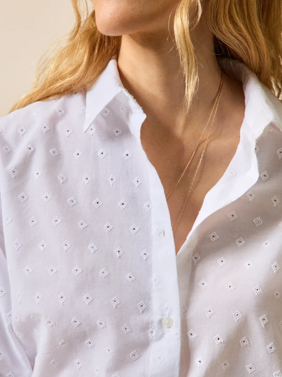 Chemise brodée - Coupe Gaby – Image 4