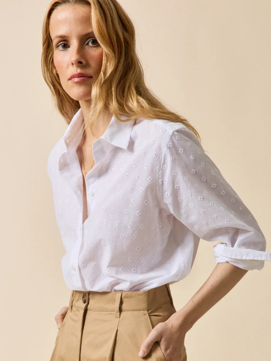 Chemise brodée - Coupe Gaby – Image 2