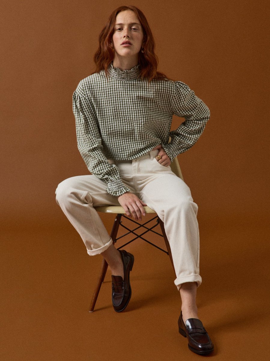 Blouse vichy Femme - Cyrillus X Apaches Collections – Image 7