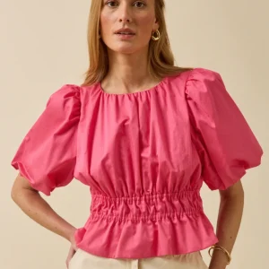 Blouse femme cérémonie popeline unie