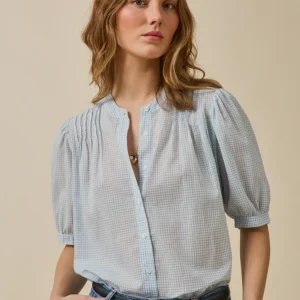Blouse carreaux Tatersall femme