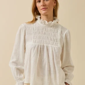 Blouse crépon femme