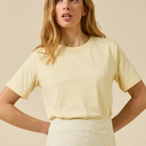 T-shirt brodé femme coton biologique