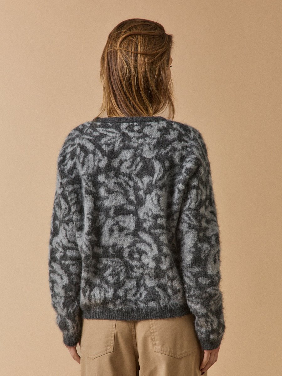 Pull jacquard Luna femme – Image 4