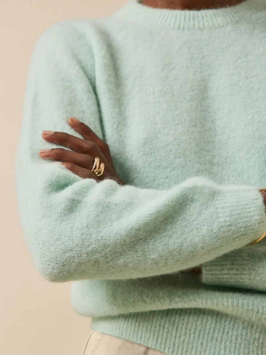 Pull femme mélange alpaga – Image 4