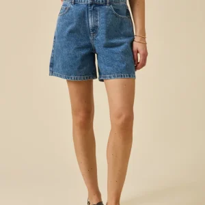 Short jean femme coton biologique
