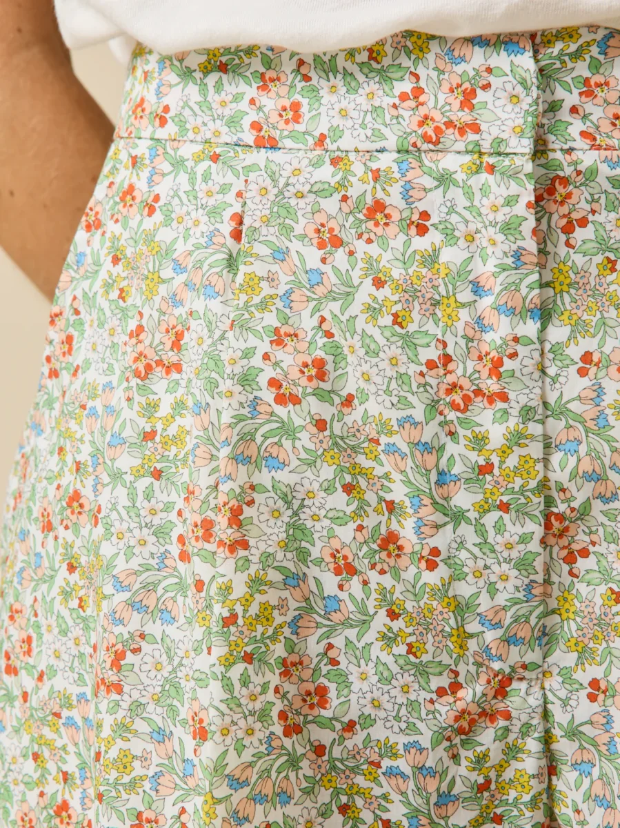 Bermuda femme en tissu Liberty – Image 5