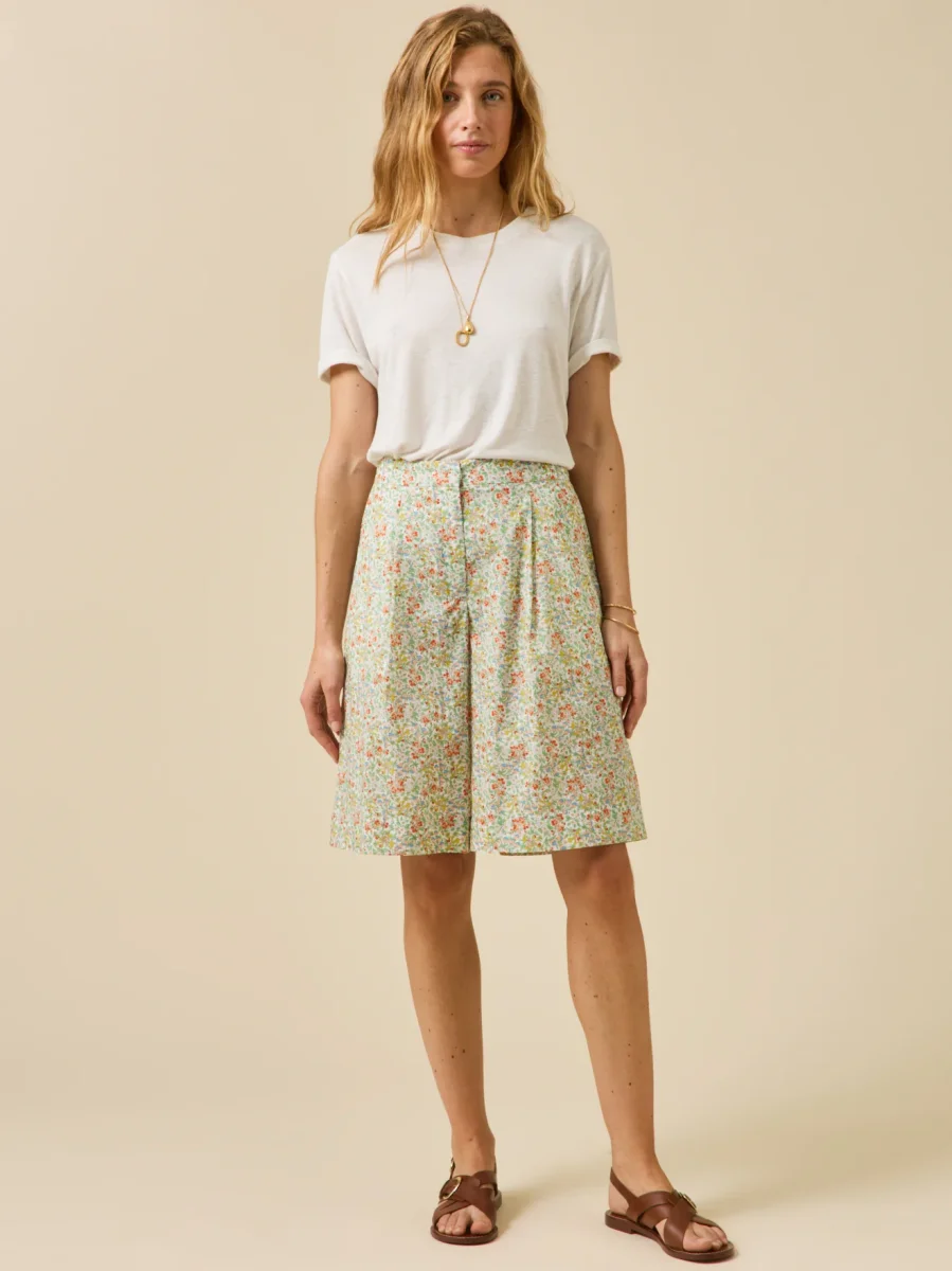 Bermuda femme en tissu Liberty – Image 7