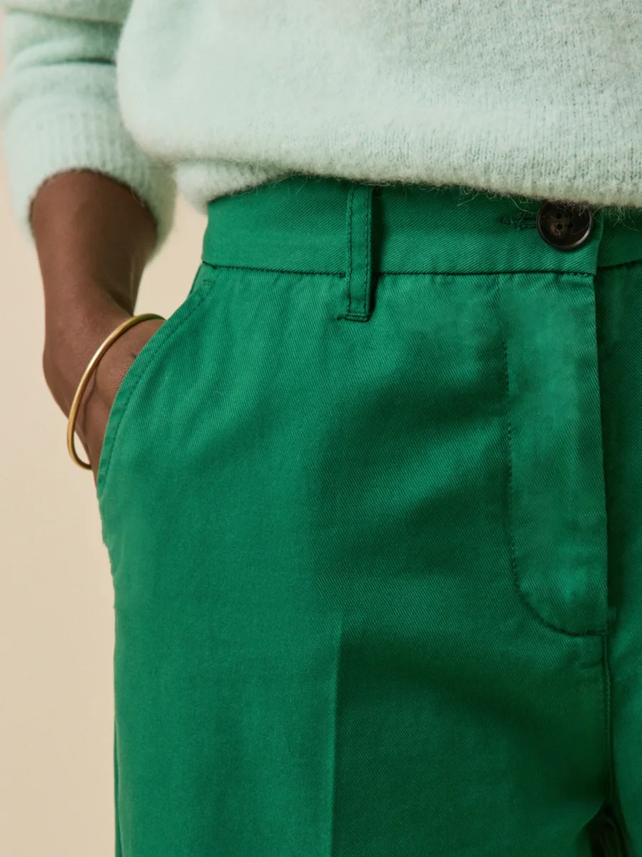 Pantalon large gabardine femme Clara – Image 4
