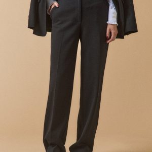 Pantalon droit tailleur femme Alma