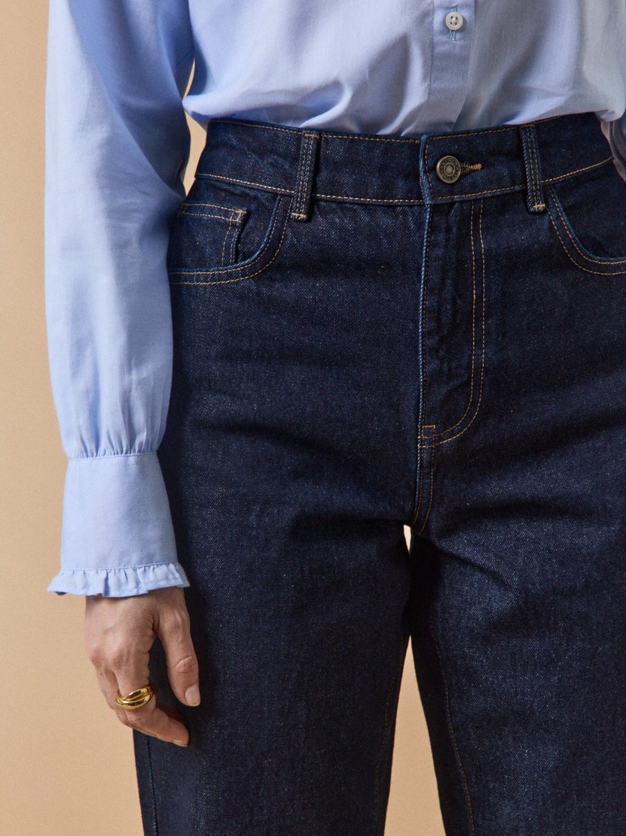 Jean wide weg femme Zoé coton biologique – Image 4