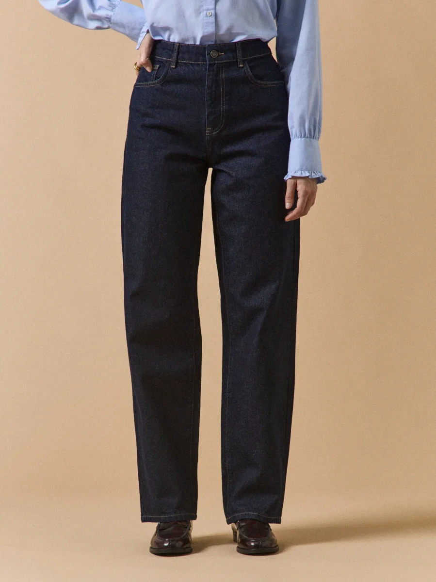 Jean wide weg femme Zoé coton biologique – Image 2