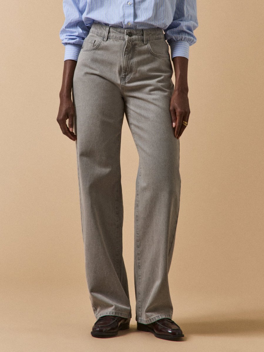 Jean wide leg femme Zoé coton biologique – Image 2