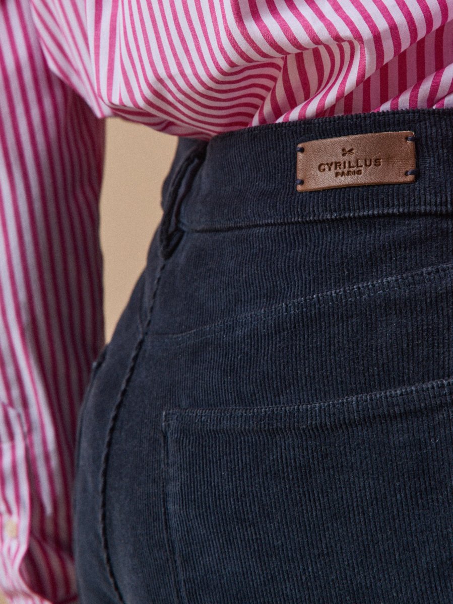 Pantalon slim velours milleraies femme Chloé – Image 5