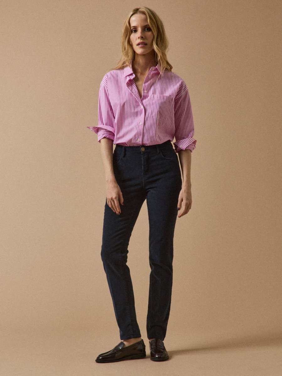 Pantalon slim velours milleraies femme Chloé – Image 7