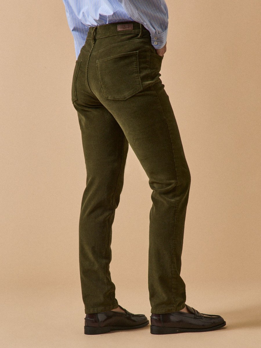 Pantalon slim velours milleraies femme Chloé – Image 6