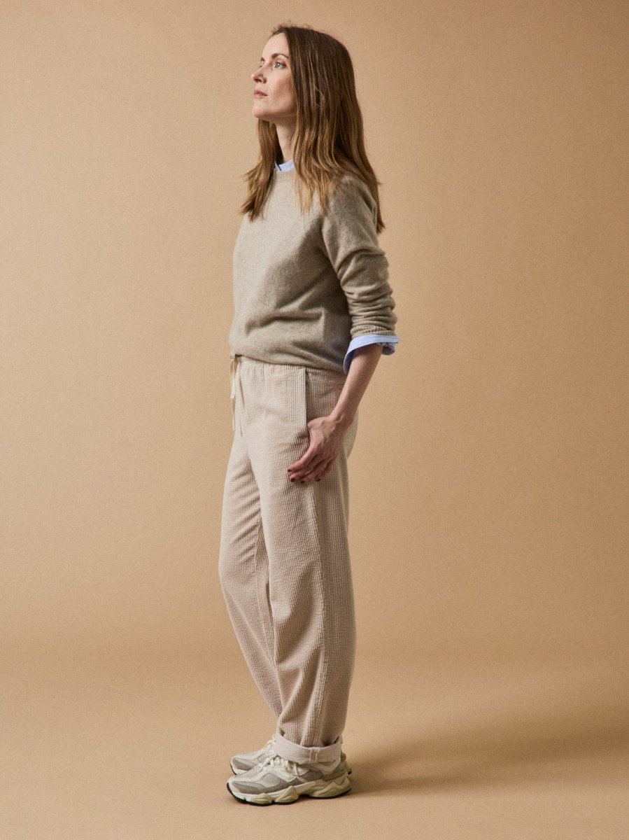 Pantalon velours gaufré femme Agathe – Image 6