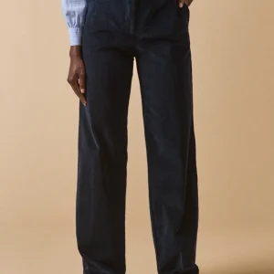 Pantalon large velours femme Juliette
