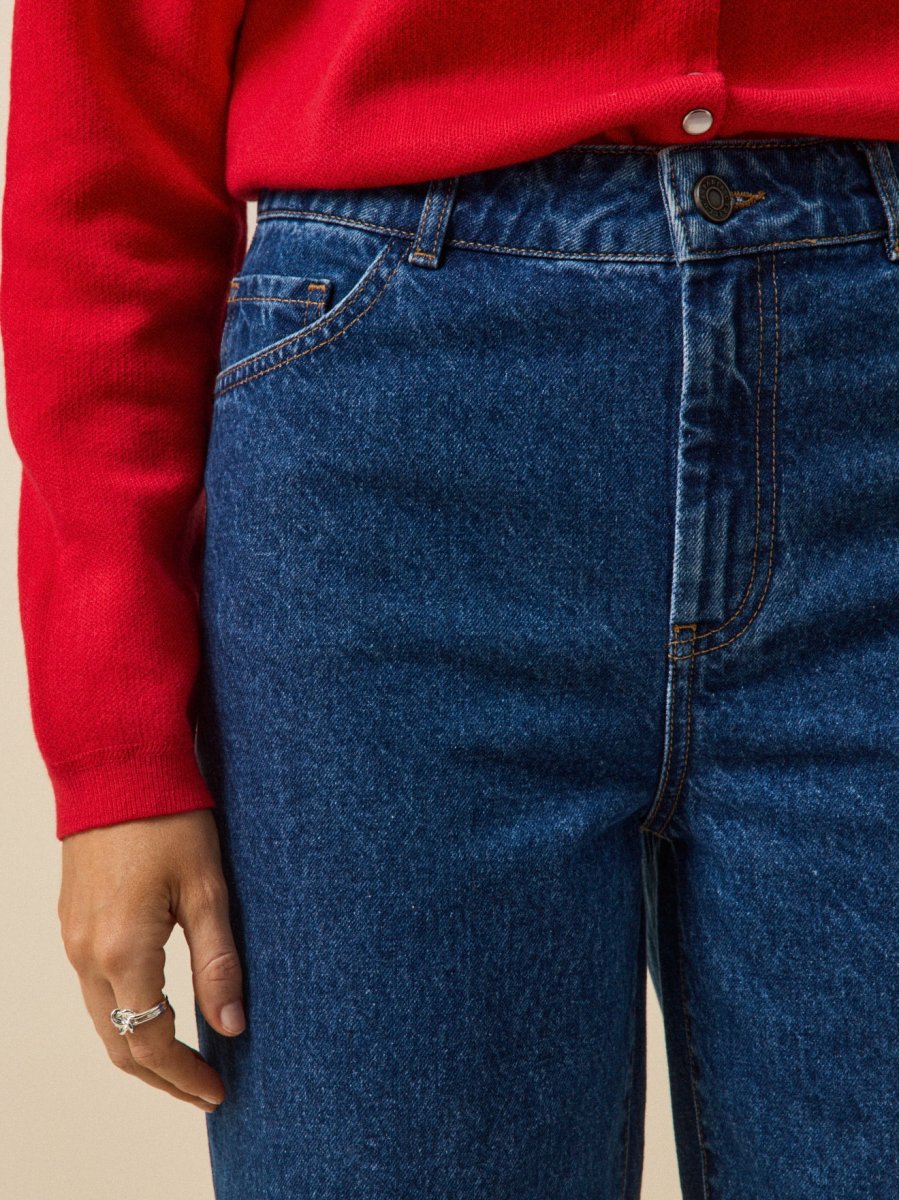 Jean large femme Émilie coton biologique – Image 4