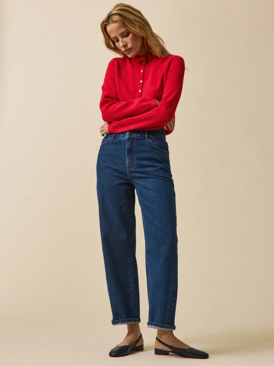 Jean large femme Émilie coton biologique – Image 7