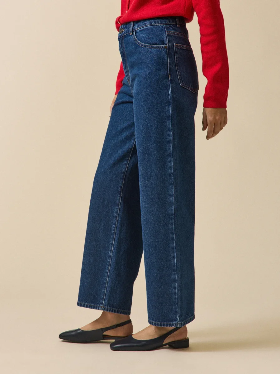 Jean large femme Émilie coton biologique – Image 6