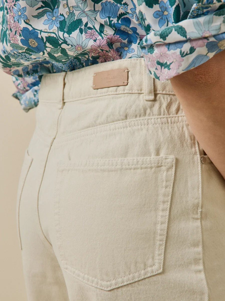 Jean large femme Émilie coton biologique – Image 5