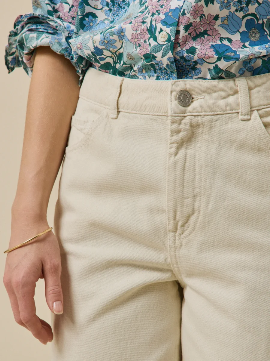 Jean large femme Émilie coton biologique – Image 4