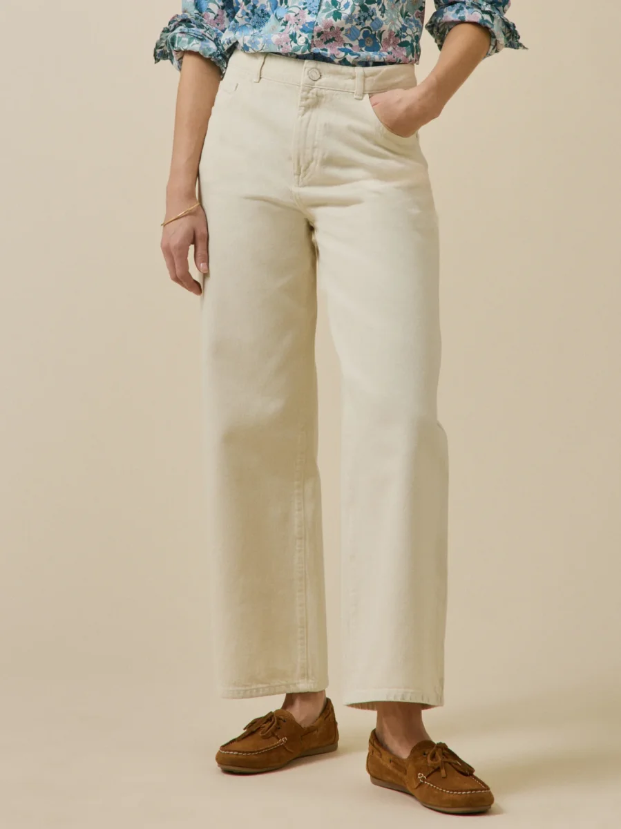Jean large femme Émilie coton biologique