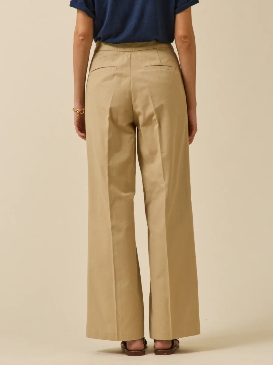 Pantalon large à pont femme Maé – Image 3