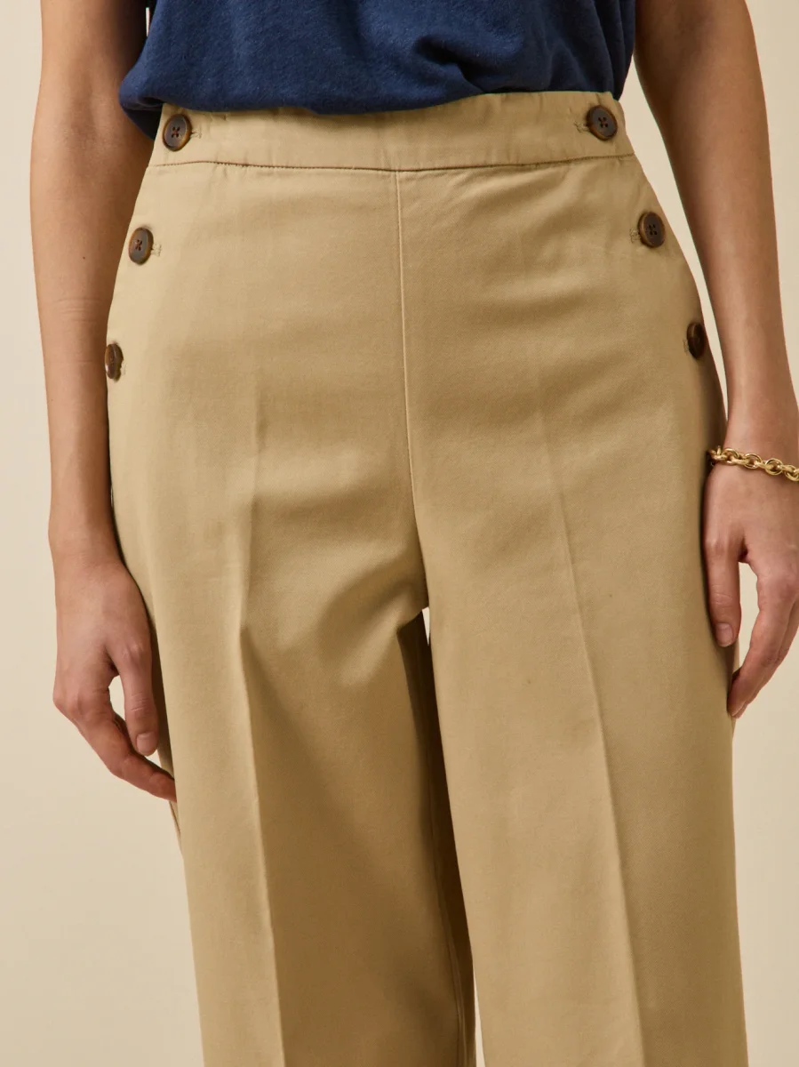 Pantalon large à pont femme Maé – Image 4