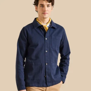 Veste worker homme twill coton recyclé