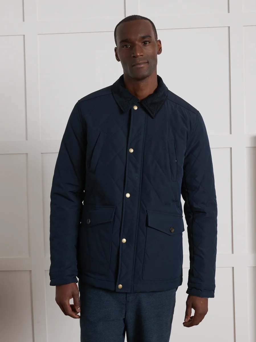 Veste matelassée homme col velours – Image 3