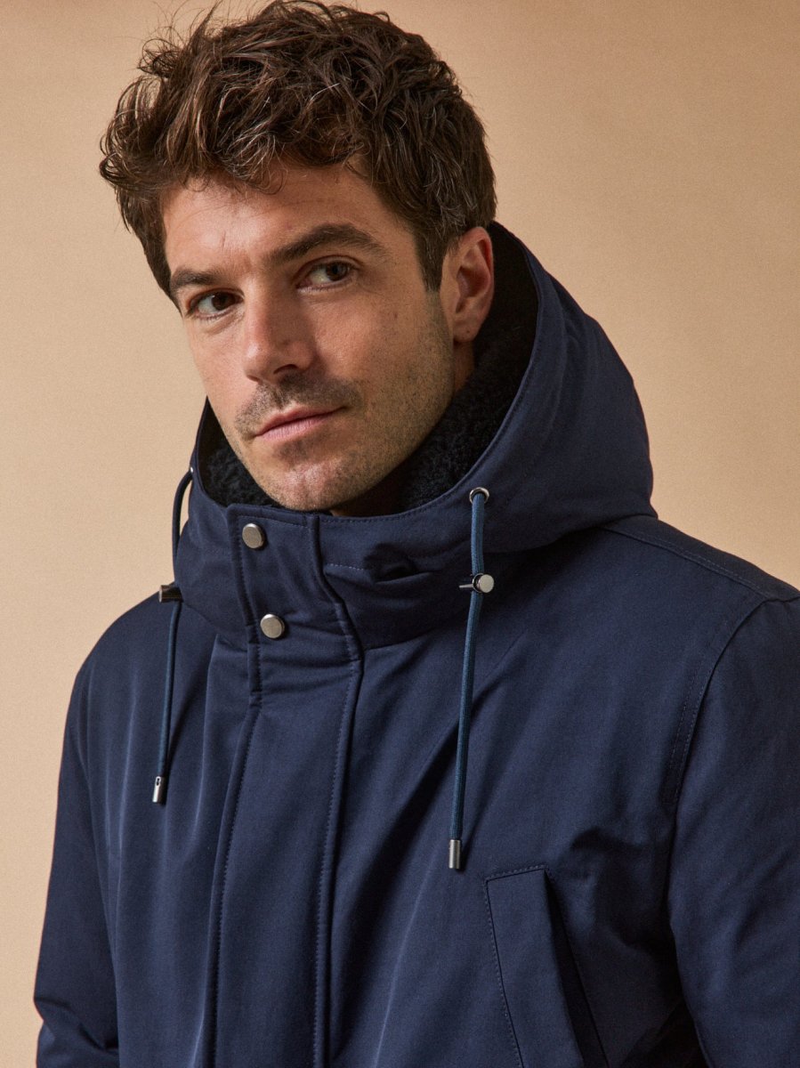 Parka longue capuche fourrée homme – Image 7
