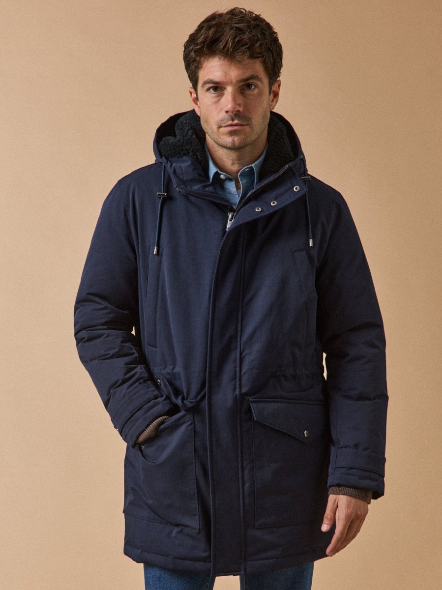 Parka longue capuche fourrée homme – Image 3