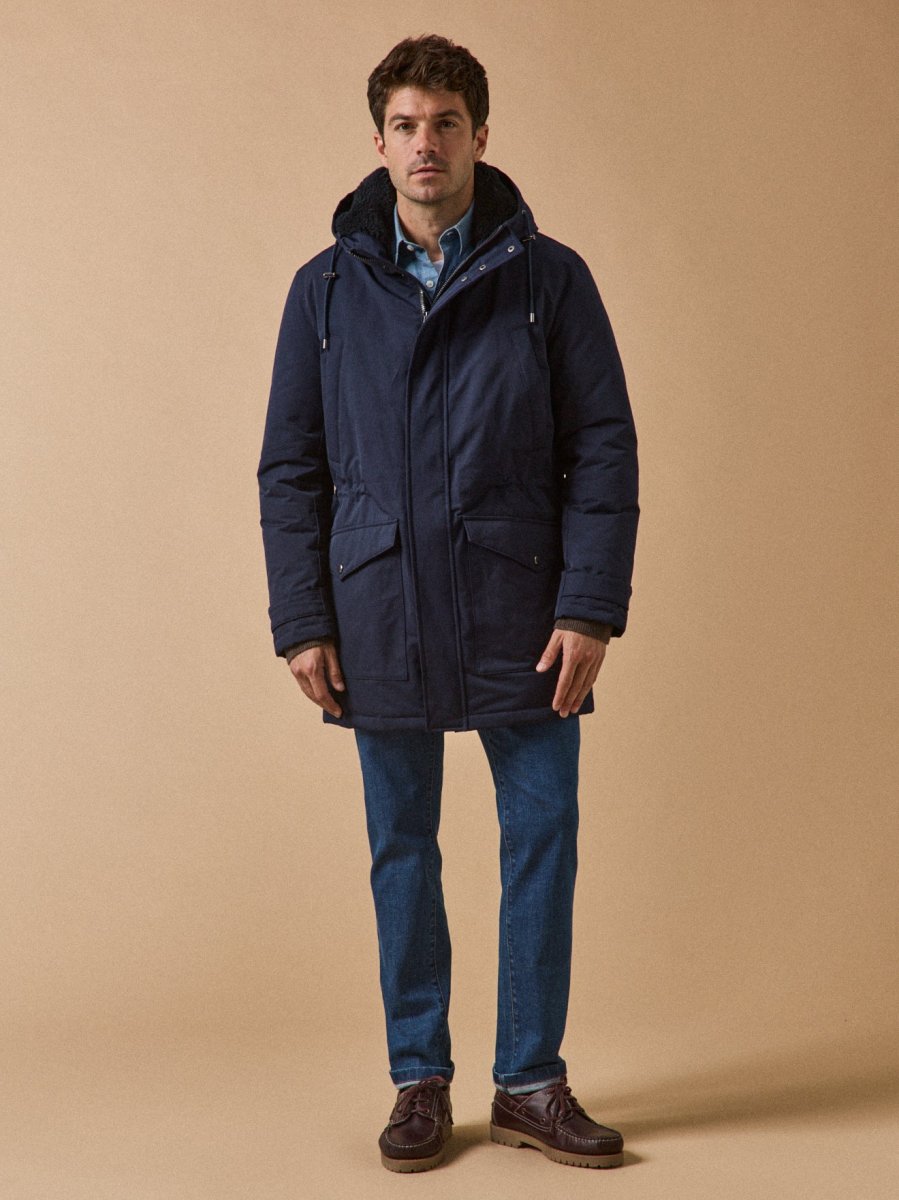 Parka longue capuche fourrée homme – Image 9