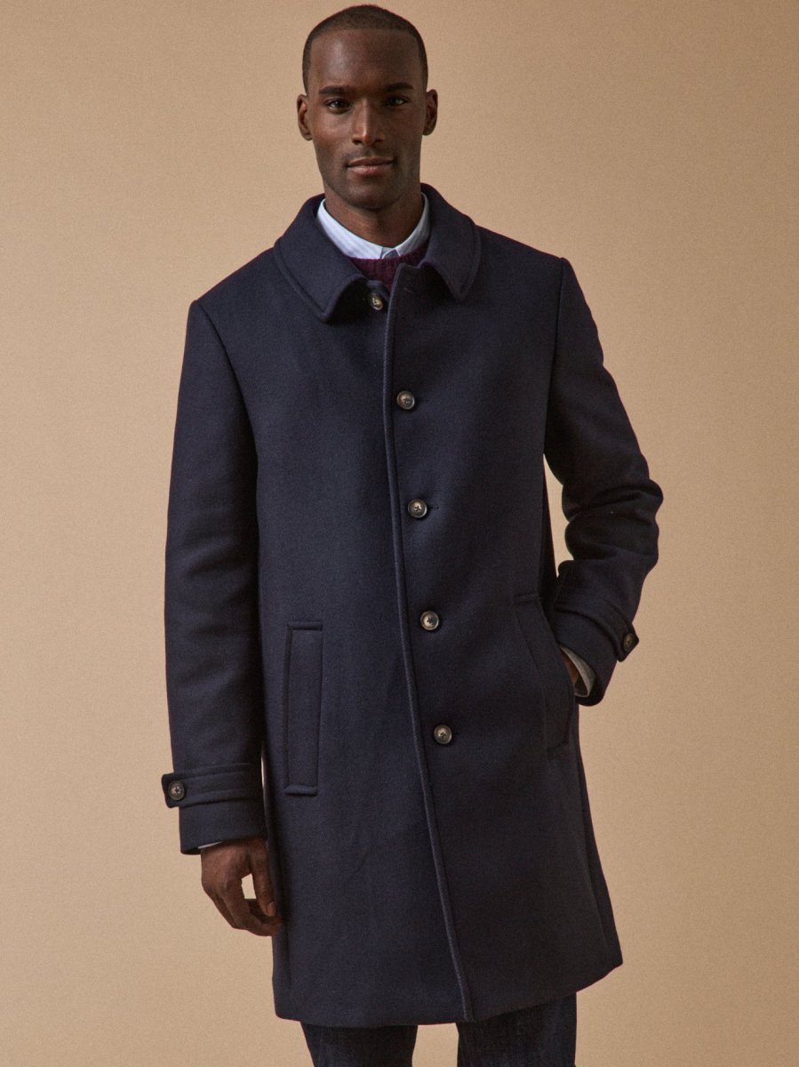 Manteau pardessus lainage homme – Image 3