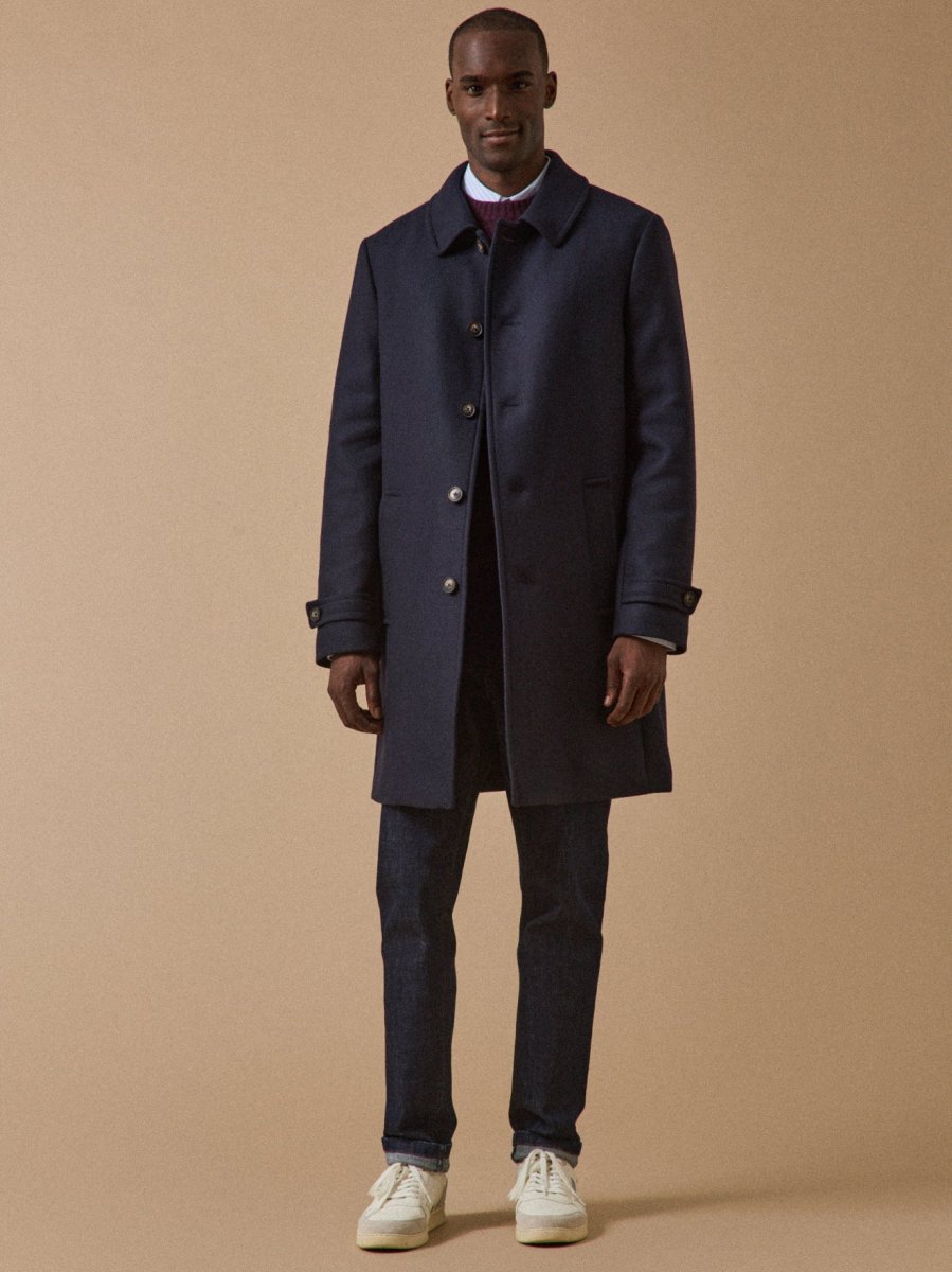 Manteau pardessus lainage homme – Image 9