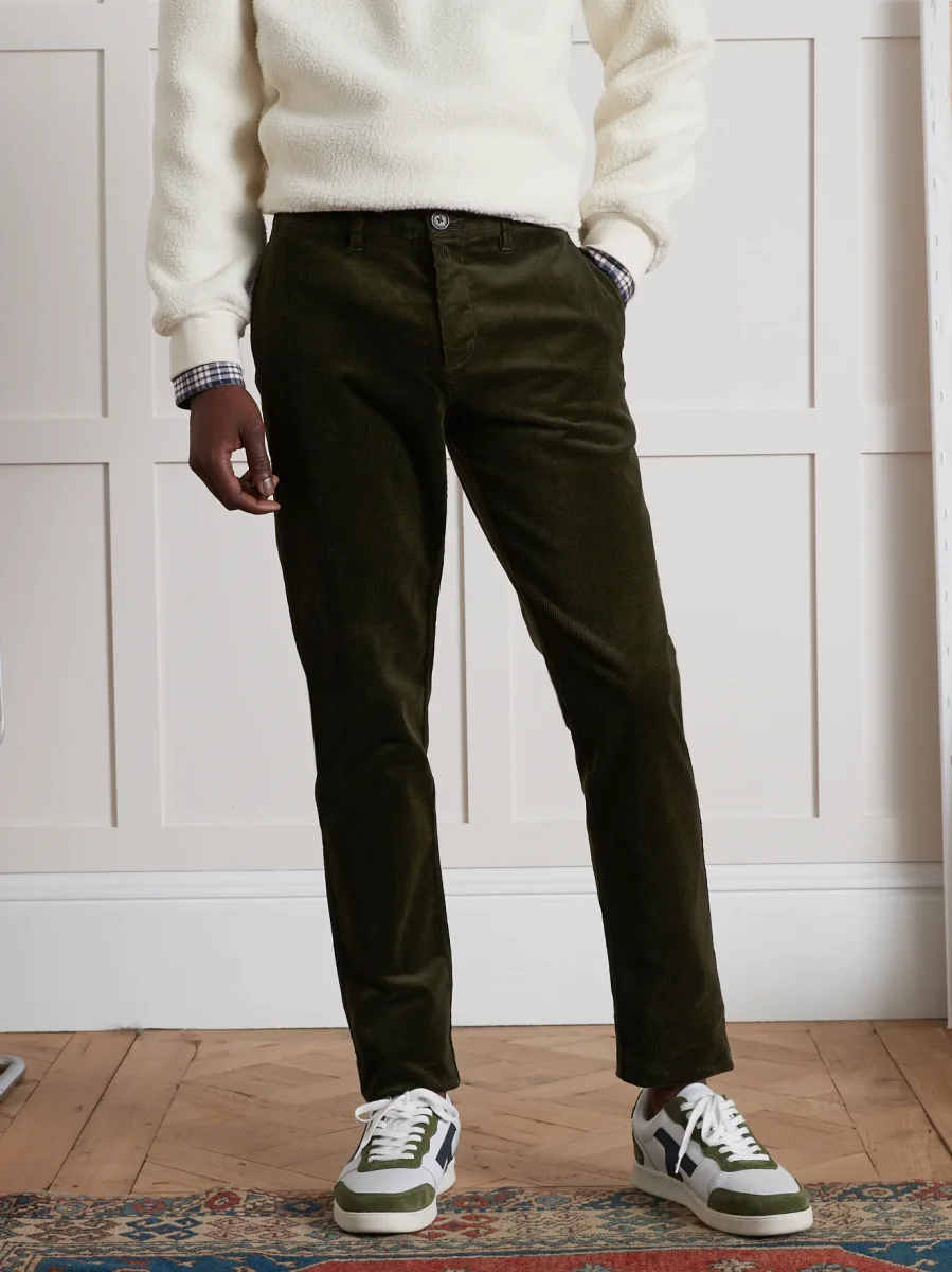 Chino velours regular homme – Image 2